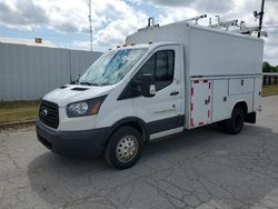 Salvage trucks for sale at Lexington, KY auction: 2019 Ford Transit T-350 HD