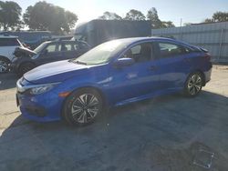 Salvage cars for sale at Hayward, CA auction: 2017 Honda Civic EXL