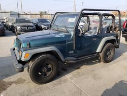 Jeep Wrangler / tj se salvage cars for sale: 1997 Jeep Wrangler / TJ SE