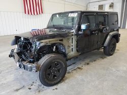 Jeep salvage cars for sale: 2018 Jeep Wrangler Unlimited Sport