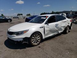 Salvage cars for sale at Dunn, NC auction: 2016 KIA Optima LX