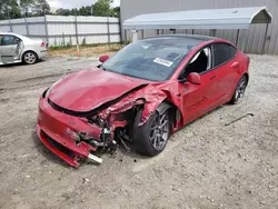 2022 Tesla Model 3 en venta en Spartanburg, SC