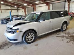 Salvage cars for sale at Lansing, MI auction: 2018 Ford Flex SE