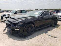 Salvage cars for sale at San Antonio, TX auction: 2017 Ford Mustang GT