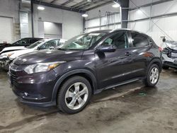 Honda HR-V EXL salvage cars for sale: 2016 Honda HR-V EXL