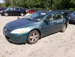 Salvage cars for sale from Copart Candia, NH: 2003 Honda Accord EX