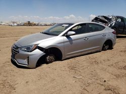 Hyundai Elantra Vehiculos salvage en venta: 2020 Hyundai Elantra SEL