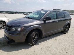 Salvage cars for sale at Spartanburg, SC auction: 2018 Dodge Journey SE