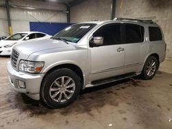 Salvage cars for sale at Pennsburg, PA auction: 2008 Infiniti QX56