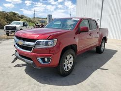 Chevrolet salvage cars for sale: 2017 Chevrolet Colorado LT