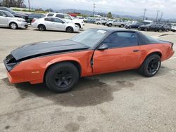 Salvage cars for sale at Van Nuys, CA auction: 1984 Chevrolet Camaro