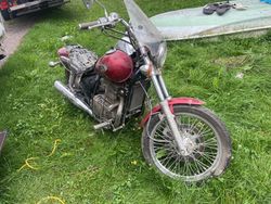 Salvage motorcycles for sale at Warren, MA auction: 2006 Kawasaki EN500 C