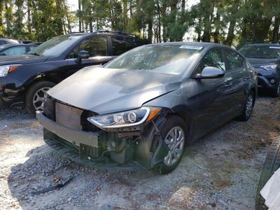 Salvage cars for sale from Copart Dunn, NC: 2017 Hyundai Elantra SE