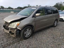 Salvage cars for sale from Copart Riverview, FL: 2005 Honda Odyssey EXL