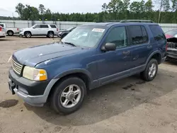 Salvage cars for sale at Gaston, SC auction: 2003 Ford Explorer XLT