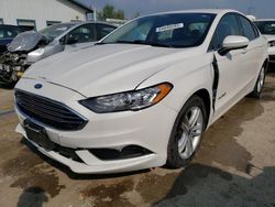 Salvage cars for sale at auction: 2018 Ford Fusion SE Hybrid