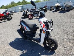 Salvage motorcycles for sale at Assonet, MA auction: 2022 Jblc Scooter
