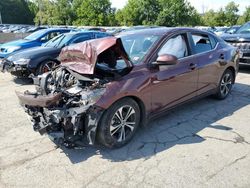 Nissan Sentra sv salvage cars for sale: 2022 Nissan Sentra SV