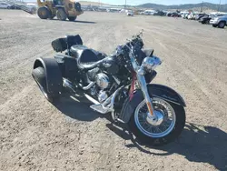 Salvage motorcycles for sale at Helena, MT auction: 2009 Harley-Davidson Flstn