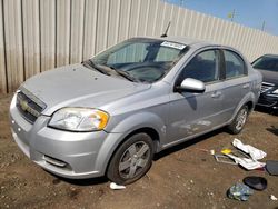 Chevrolet salvage cars for sale: 2009 Chevrolet Aveo LS