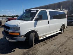 Salvage trucks for sale at Fredericksburg, VA auction: 2012 Chevrolet Express G3500 LT