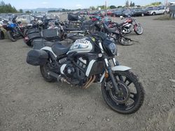 Salvage cars for sale from Copart Eugene, OR: 2022 Kawasaki EN650 C