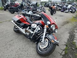 Salvage cars for sale from Copart Moraine, OH: 2010 Harley-Davidson Flhtk