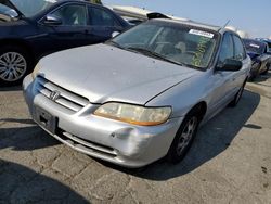 Honda Accord EX Vehiculos salvage en venta: 2002 Honda Accord EX