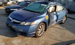 Honda salvage cars for sale: 2010 Honda Civic EX