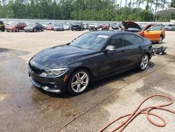 BMW 4 Series salvage cars for sale: 2018 BMW 430I Gran Coupe