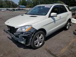Salvage cars for sale from Copart Eight Mile, AL: 2013 Mercedes-Benz ML 350 4matic