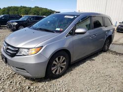 Salvage cars for sale from Copart Windsor, NJ: 2017 Honda Odyssey EXL