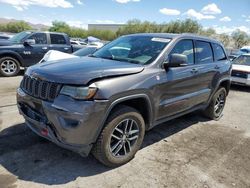 Jeep Grand Cherokee Trailhawk salvage cars for sale: 2017 Jeep Grand Cherokee Trailhawk