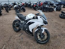Salvage motorcycles for sale at Colorado Springs, CO auction: 2015 Kawasaki EX650 F
