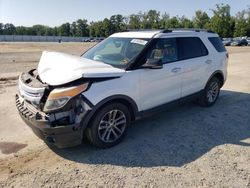 Vehiculos salvage en venta de Copart Lumberton, NC: 2013 Ford Explorer XLT