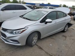 Chevrolet Cruze LS salvage cars for sale: 2018 Chevrolet Cruze LS