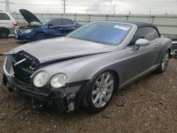 Salvage cars for sale at Elgin, IL auction: 2008 Bentley Continental GTC