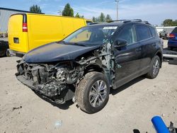 Toyota salvage cars for sale: 2018 Toyota Rav4 HV LE