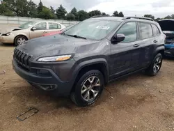 Salvage SUVs for sale at auction: 2017 Jeep Cherokee Trailhawk