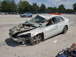 Salvage cars for sale at Madisonville, TN auction: 2003 Honda Accord EX