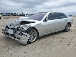 BMW salvage cars for sale: 2007 BMW 750