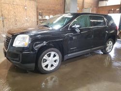 Salvage cars for sale from Copart Ebensburg, PA: 2017 GMC Terrain SLE
