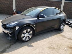 Salvage cars for sale at Wheeling, IL auction: 2022 Tesla Model Y