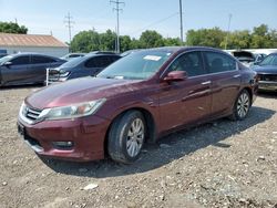 Salvage cars for sale at Columbus, OH auction: 2015 Honda Accord EXL