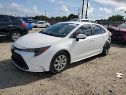 Vehiculos salvage en venta de Copart Homestead, FL: 2022 Toyota Corolla LE