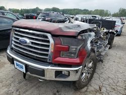 Salvage trucks for sale at Bridgeton, MO auction: 2017 Ford F150 Supercrew