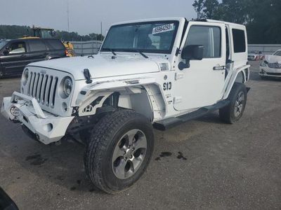 Vehiculos salvage en venta de Copart Dunn, NC: 2016 Jeep Wrangler Unlimited Sahara