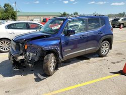 Salvage cars for sale at Pekin, IL auction: 2016 Jeep Renegade Latitude