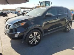 Salvage cars for sale at Grand Prairie, TX auction: 2011 KIA Sportage EX