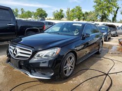 Mercedes-Benz salvage cars for sale: 2016 Mercedes-Benz E 350 4matic